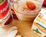 キャンベルスープでマッシュルームスープ作り方1写真