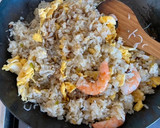 アレでお店の味！！しらすとネギの海老炒飯作り方4写真