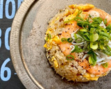 アレでお店の味！！しらすとネギの海老炒飯作り方5写真