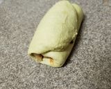 べにふうき de 葱盛りお好み焼き風パン作り方11写真