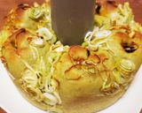 べにふうき de 葱盛りお好み焼き風パン作り方18写真