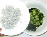 キュウリとワカメの酢の物♪簡単三杯酢で作り方9写真