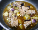 簡単！麻婆茄子☆とろとろ茄子と肉団子作り方4写真