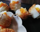 ゆで卵で竹輪の磯辺揚げ*･ポテサラも★作り方6写真