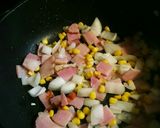 お弁当にオムライス♪作り方1写真