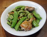 焼き鳥の春豆ソース仕立て作り方8写真