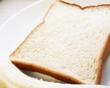 子供でもできる！朝食に！バナナトースト作り方1写真