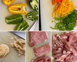 ウルトラマンドの カラフル青椒肉絲作り方3写真