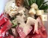 味噌de変わり和風サラスパ♪作り方1写真