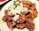 鶏肉の唐揚げ みぞれ和え♪作り方5写真