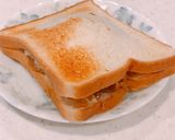 レンチン焼きそば、食パンで焼きそばパン作り方8写真