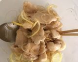 レモンと新玉葱の水晶鶏作り方7写真