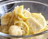 レモンと新玉葱の水晶鶏作り方8写真