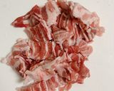 豚バラキムチーズ丼作り方1写真
