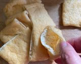 油揚げを煮て作る、自家製おいなりさん。作り方1写真