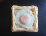 待てない！今すぐ目玉焼きトースト*･作り方4写真