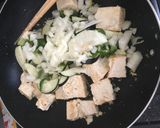 ナポリ風!炒り豆腐。塩分少なめ。作り方4写真