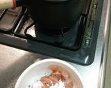 鶏のワサビ漬和え作り方1写真