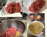 キノコたっぷりのハンバーグステーキ作り方2写真