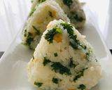 パセリと天かすのおにぎり作り方4写真