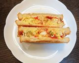 ポテトサラダでホットサンド作り方3写真