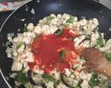ナポリ風!炒り豆腐。塩分少なめ。作り方5写真