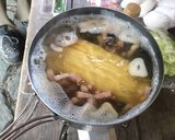 山ごはんで野菜盛り沢山!和風スープパスタ作り方7写真