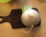 ドイツでカブ料理（２）梅風ペーストのせ作り方5写真
