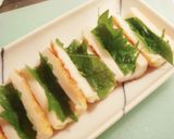 3分で一品! ちくわの大葉チーズのせ。作り方4写真