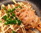 時短焦急★一人飯卵からまるマヨ焼きそば作り方3写真