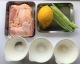 厚板鉄板でジューシー！鶏の塩にんにく焼き作り方1写真