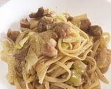 洗い物少♩とりもも肉塩レモン熱熱パスタ作り方7写真