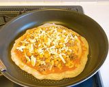 お餅とお味噌の和風ピザ作り方7写真