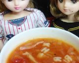 リカちゃん♡野球シリ*ヤクルト即席スープ作り方18写真