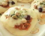 ホットプレートで　ミニ蒸しピザパンケーキ作り方11写真
