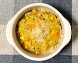 離乳食後期★ツナと野菜のマカロニグラタン作り方6写真