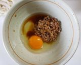 納豆うどん作り方1写真