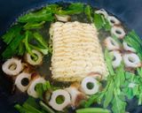 アートなラーメン♡菜の花と竹輪の醤油味作り方2写真