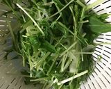 水菜サラダ作り方1写真