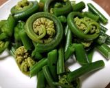 オニヒカゲワラビと鯖の味噌煮の和えもの作り方4写真