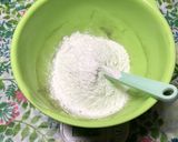 抗糖化おやつ：おから入米粉の抹茶蒸しパン作り方6写真