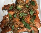 サーモンのヘルシーパン粉焼き作り方4写真