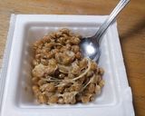 レンジで！すぐに簡単チーズ納豆せんべい作り方3写真