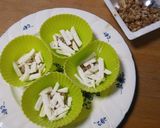 レンジで！すぐに簡単チーズ納豆せんべい作り方4写真