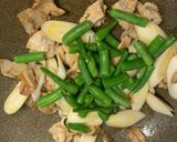 豚肉とインゲン炒め作り方6写真