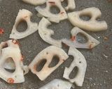 レンコンのきんぴら作り方1写真