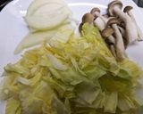 キャベツとしらすの和風パスタ作り方1写真