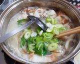 オニヒカゲワラビ入りの味噌味うどん作り方3写真