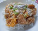 イカリング丼♪作り方3写真