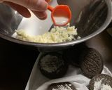 焼かない★材料3つのオレオチーズケーキ作り方2写真
